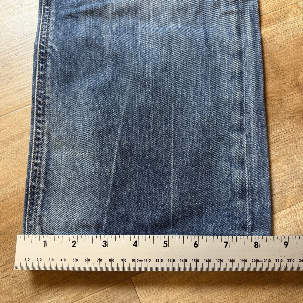 Diesel Larkee-Relaxed Jeans Mens 32x27 Blue Comfort Straight Stretch Denim 0848C - Picture 15 of 16